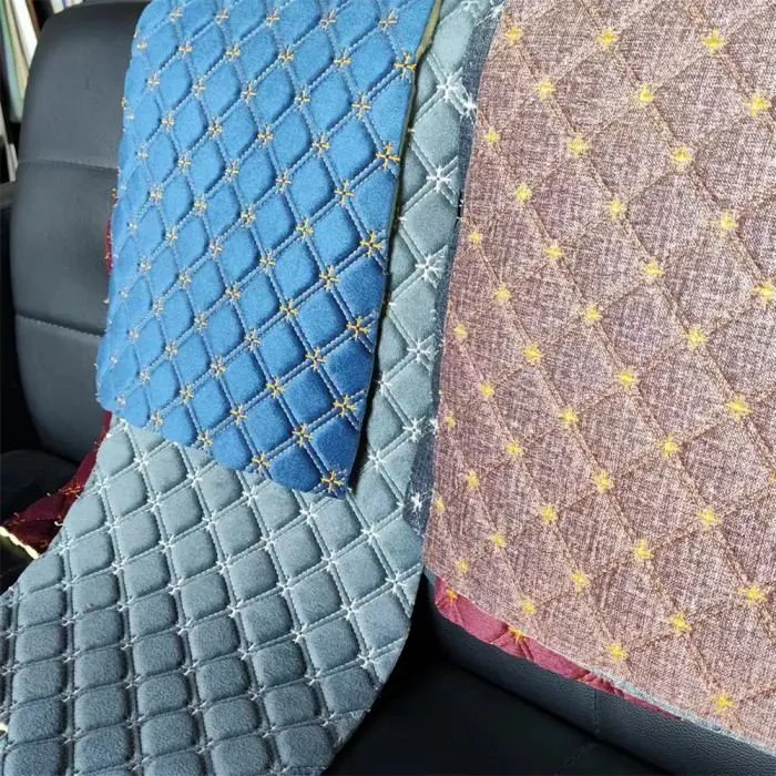 Broderistof til autostol